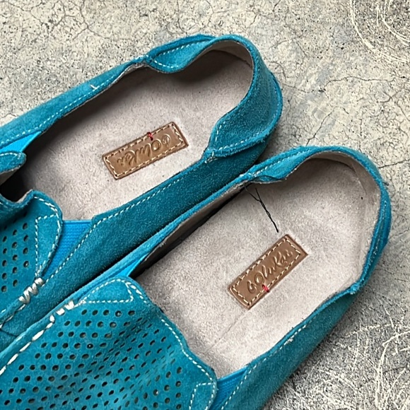 Olukai Teal suede flats - Picture 4 of 7